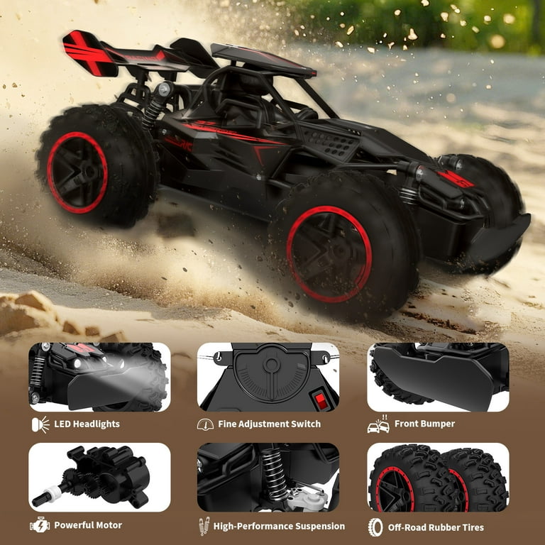 Remote Control Racing Car with Dual Batteries photo 2