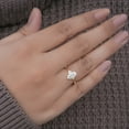 thumbnail image 5 of Cora Jewellery Art Deco 1.0CT Marquise Cut Engagement Ring for Women, 14K Yellow Gold, 9 US, 5 of 9