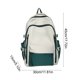thumbnail image 2 of Mochila de lona | Correas de colchón de aire transpirables | Gran capacidad 30L | Bolsillo para portátil de 15,6 pulgadas | Multicompartimento | Material impermeable y duradero | 45x30x13cm | Bolso, 2 of 5