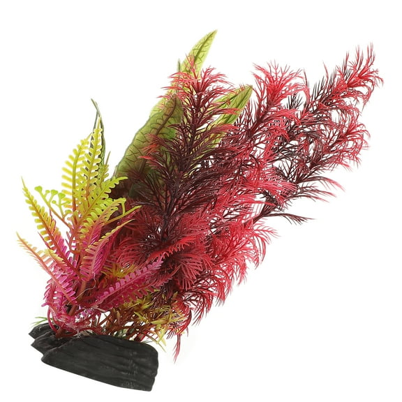 unbranded Freshwater Aquarium Plants Fish Tank Decorations Bowl Small