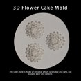 thumbnail image 3 of Molde de flor 3D de silicona Advancent HA081240-00, 3 of 6