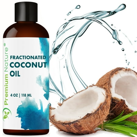 Coconut Oil, Natural Carrier Oil 4 oz, Nourishes Skin, For Face & Body, Moisturizes & Repairs (Best Body Massage Oil For Summer)
