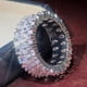 thumbnail image 2 of Stunning Double Waterdrop Zircon Ring - 18K Gold Plated Hand Jewelry for Women and Girls, 2 of 4