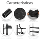 thumbnail image 3 of Zapatero de 5 Niveles Perchero Acero Metálico Organizador 2 en 1 Zapatera Armable Con 8 Ganchos Almacenamiento para Tenis, 3 of 7