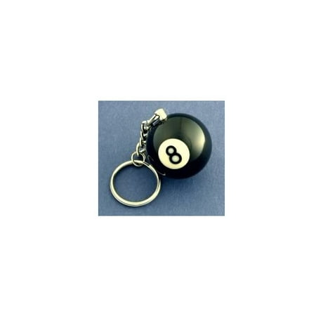 - Eight Ball Keychain Billiards Billiard Pool 8