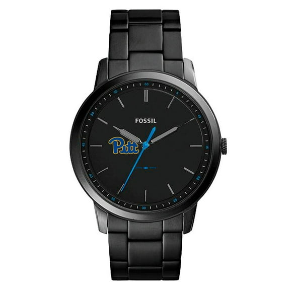 Fossil Pitt Panthers The Minimalist Slim Stainless Steel Watch
