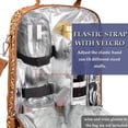 thumbnail image 3 of Tirrinia Insulated 2 Bottle Wine Carrier Tote Cooler Bag for Travel Picnic Padded Champagne Glass, 3 of 8