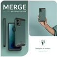 thumbnail image 4 of TUDIA MergeGrip Motorola Moto g 5G 2024 Étui Double Couche Robuste - Vert Chasseur, 4 of 7