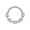 Silver, variant on Multifunctional Nose Rings Seamless Design Comfortable Wear Body Piercing Jewelry Stainless Steel Fashion Accessories