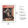 thumbnail image 2 of Harry Houdini in The Master Mystery - Episode Eight - Vintage Film Movie Poster c.1919 - Bamboo Fine Art 290gsm Paper Print (Unframed) 18x24in, 2 of 4