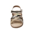 thumbnail image 5 of Petalia Girls Open Toe Strappy Toddler Sandal, Gold, 9, 5 of 5