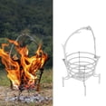 thumbnail image 1 of Foso de fuego plegable DYNWAVEMX Parrilla de carbón acero inoxidable para acampar, 1 of 8