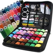 Sewing Kit XL Spools of Thread, All You Need for PU Case, Perfect for Home Travel and Emergency, Easy to Use for Everyone