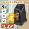 thumbnail image 1 of M1X Calentador Eléctrico De Pared Mini Ventilador Caliente Soplador Escritorio Hogar YL2302, 1 of 3