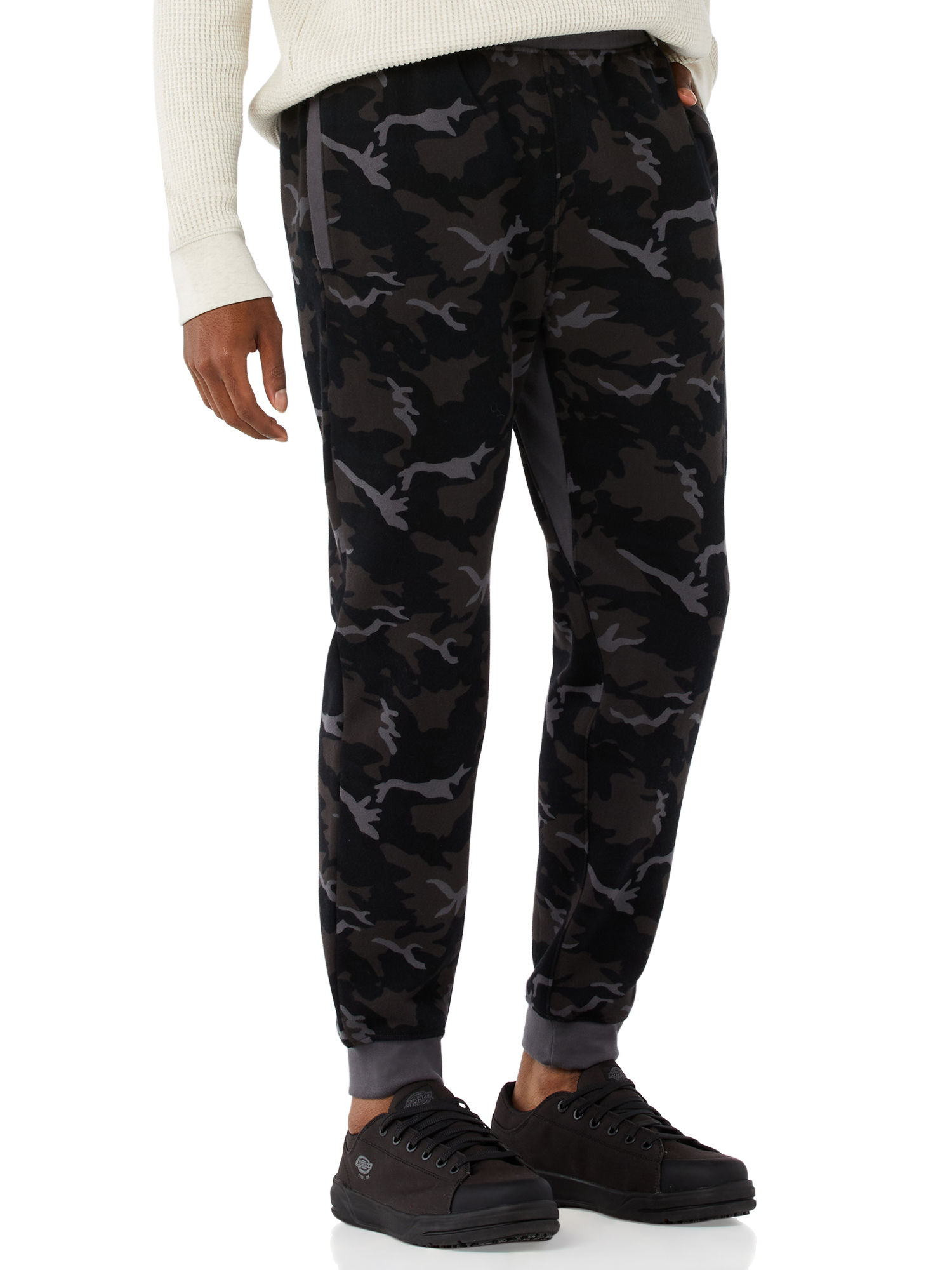 Free Assembly Men's Everyday Fleece Pant - Jogger - image 3 of 6