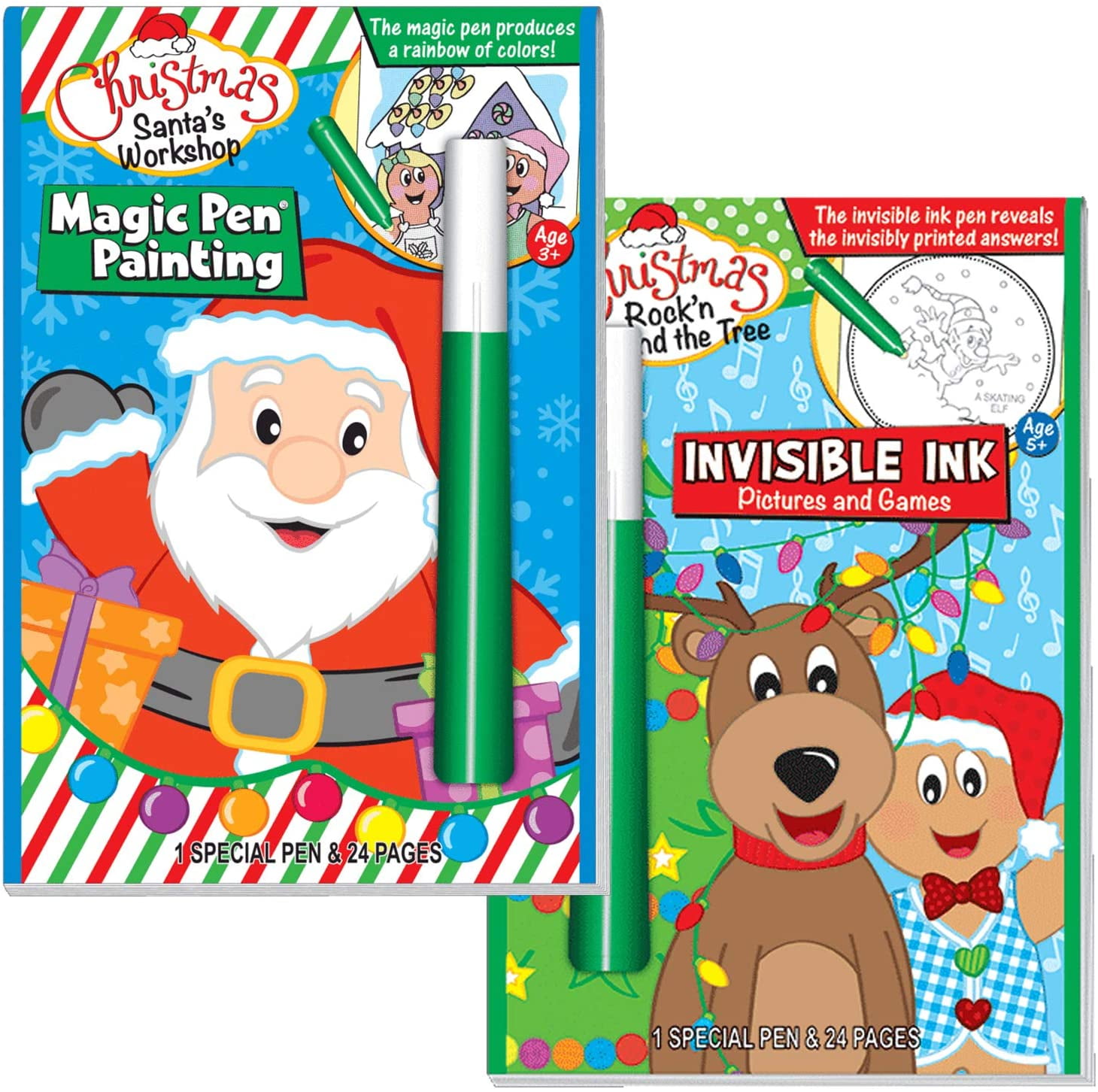 Magic Pen Painting Book ON THE FARM Lee Publications