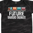 thumbnail image 4 of Inktastic Future Railroad Engineer Train Boys or Girls Baby Bodysuit, 4 of 5