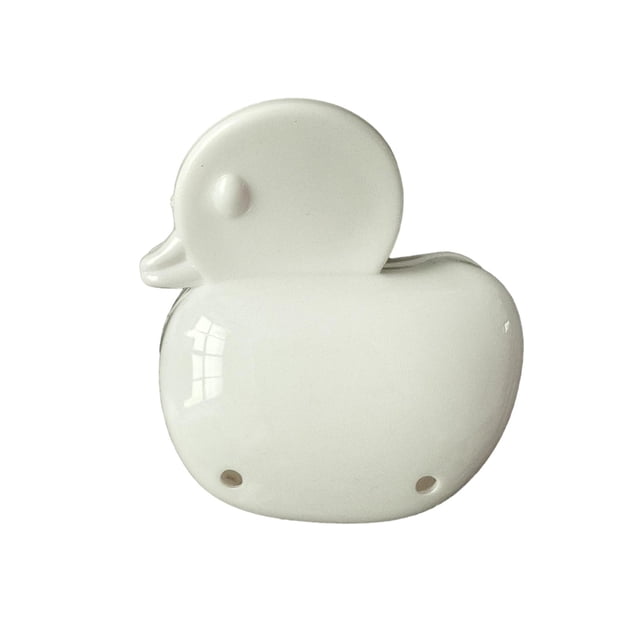 Hioecau Toothbrush Head Storage Box Duck Shape Toothbrush Head Case Clip Toothbrush Protector for Home School Gym Camping