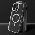 thumbnail image 5 of Magnetic Case Compatible with iPhone 14 Compatible with MagSafe with Kickstand Ultra Thin Shockproof Case-Black, 5 of 6