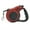 Red, variant on 5m Retractable Dog Leash, Pet Walking Leash With Anti-slip Handle, Strong Nylon Tape, One-handed One Button Lock & Release, Suitable For Small Medium Dog Cat