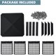 thumbnail image 5 of Yeshouse Tapa de chimenea PrecisionAuto, de acero con rejilla de malla, compatible con conductos de arcilla, base ajustable, protección contra animales y escombros, 5 of 7