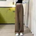 thumbnail image 2 of iHPH7 Wide Leg Pants Woman Loose Pants for Women Womens Fall Pants Palazzo Pants for Women Trousers Pants for Women Casual Pants for Women Travel Pants Khaki S, 2 of 4