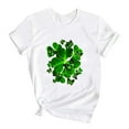 thumbnail image 2 of JIAYUE Unisex Kids Boys Girls St Patricks Day Tops Cartoon Print Short Sleeve Crew Neck Pull-On Lightweight T Shirt Tops For Kids Soft Cozy Layering Tops, 2 of 5