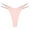 Pink, variant on SCSAlgin G-String Thongs for Women, T Back Heart Ring Panty Sexy Low Rise Seamless Underwear Lingerie Thong Panty