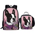 thumbnail image 1 of School Supplies Horse Pattern School Set Backpack Small Lunch Box, 1 of 5