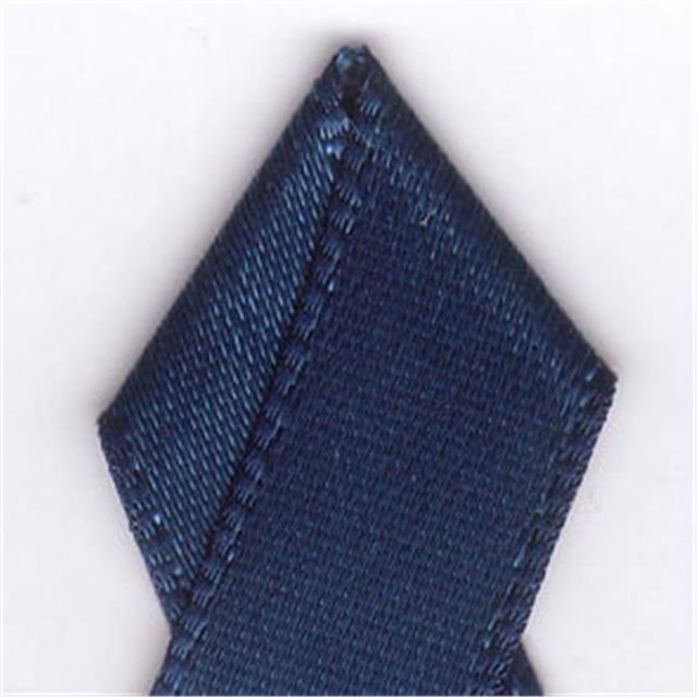 Papilion R074300230365100Y .88 in. Single-Face Satin Ribbon 100 Yards - Light Navy