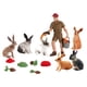 thumbnail image 1 of Modelo Simulado Animal Figurines Juguetes Educativos para Conejo Zulema Carácter agrícola, 1 of 7