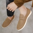 thumbnail image 5 of Mens Plus Size Loafers New Arrival British Style Slip-On Lightweight Casual Shoes for Daily Walking, 5 of 10