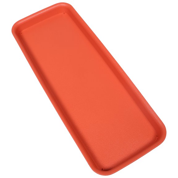 Hemoton Rectangular Plastic Plant Tray Flowerpot Base Water Catcher Tray for Indoor and Outdoor Use Prevents Water Leakage for Decor