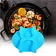 thumbnail image 5 of Moyic Levantador de pavo de silicona, grado alimenticio, resistente al calor, fácil de usar, levantador de silicona para cocinar al vapor, Cocina y Comedor Naranja, 5 of 6