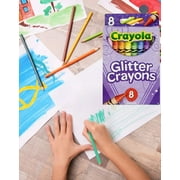 Crayola Glitter Crayons – 8 Count (2-Pack)