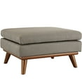 thumbnail image 3 of Modway Engage Upholstered Fabric Ottoman in Granite, 3 of 5
