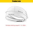 thumbnail image 2 of DQrwqpou Hombres Mujeres Fitness Sweatband Elástico Correr Diadema Secado Rápido (Caqui), 2 of 9