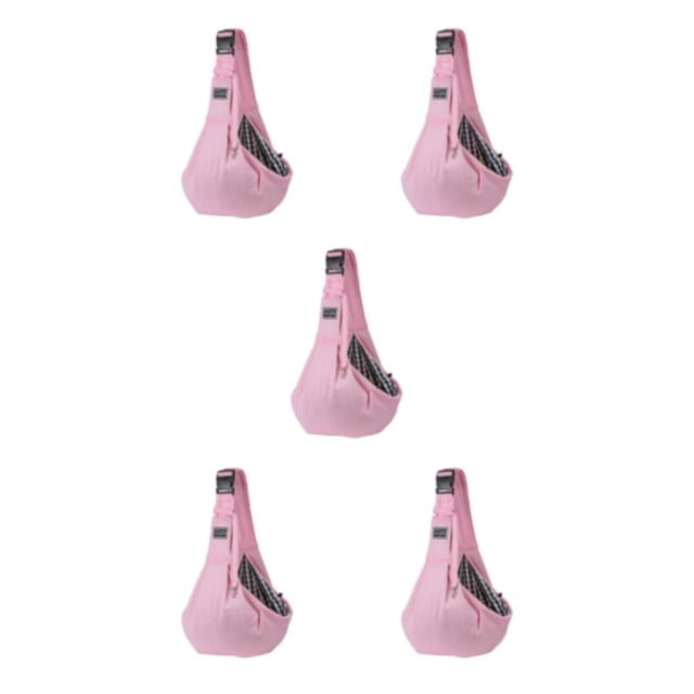 Bolsa de transporte para mascotas Greeniant manos libres hombro plegable perros y gatos color Rosa Type2 NO2