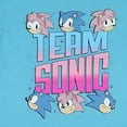 thumbnail image 4 of Girls Sonic The Hedgehog Graphic Short Sleeve T-Shirt Featuring Sonic & Amy- Sizes XS-XL, 4 of 7