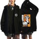 thumbnail image 1 of Anime japonés otoño e invierno nuevo Dragon Ball Muscle Goku estampado cremallera más sudadera de terciopelo chaqueta con capucha top, 1 of 5