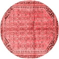 thumbnail image 1 of Ahgly Company Indoor Round Persian Red Traditional Area Rugs, 7' Round, 1 of 4