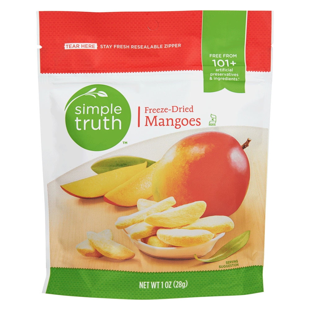 Simple Truth FreezeDried Mangos 1 oz
