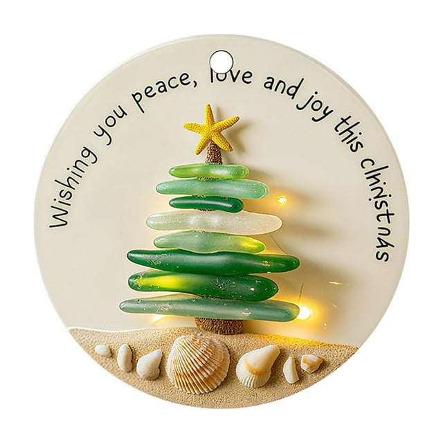 Plaques Murales en Bois Plat 2D pour Robe de Vacances 5 Pcs