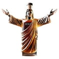 thumbnail image 2 of Jesus Novelty Wine Bottle, 2025 New Unique Jesus Statue Design Glass Wine Decanter Bottles, Bottle Home Decor Whisky Cabinet Decorations, Gift Idea for Alcohol Lover, 2 of 6