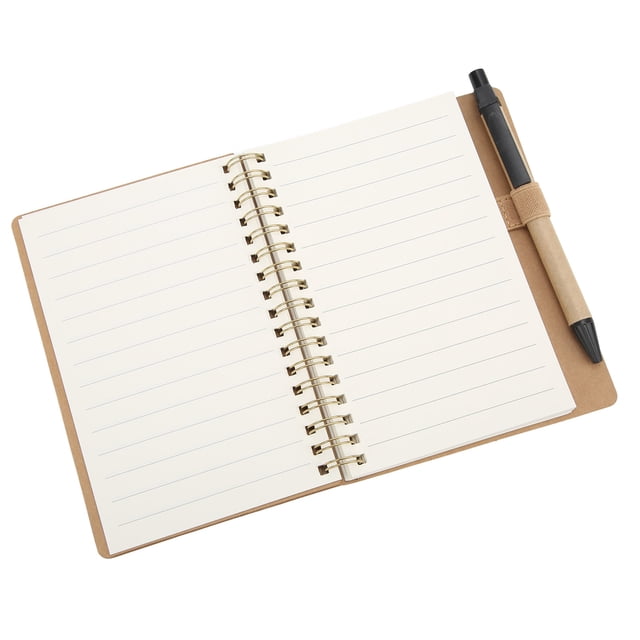 Note Taking Notebook, Notebook Portable Practical Pen Insertion for Business Office Stationery Red,Green,Blue,Black,Brown