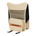 thumbnail image 4 of Car Backseat Storage Organizer Sturdy Multipurpose Dustproof Car Kicking Mat Beige, 4 of 9