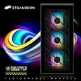 thumbnail image 6 of STGAubron Gaming PC Computer Desktop, Radeon RX 560 4G Graphics, Intel Core I3-10105F 3.7 up to 4.4Ghz, 16G DDR4 Ram, 512G Ssd, 600M Wifi, Bt 5.0, RGB Fan x 4, RGB Mouse Pad, Windows 11 Home, 6 of 6