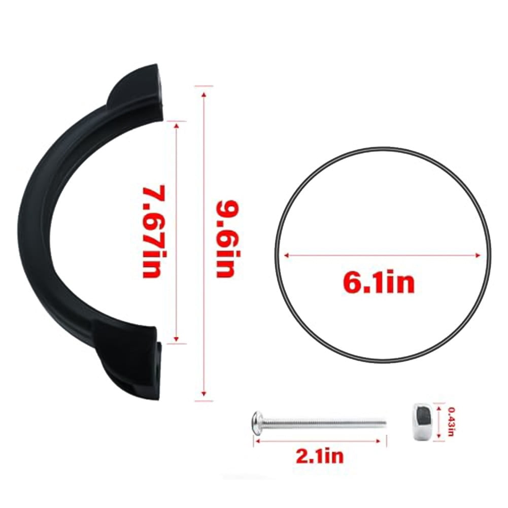 Pool Accessories 11380 Sand Filter Pump Clamp With O-Ring And Screw ForPool 12 And 14 Inch B2972