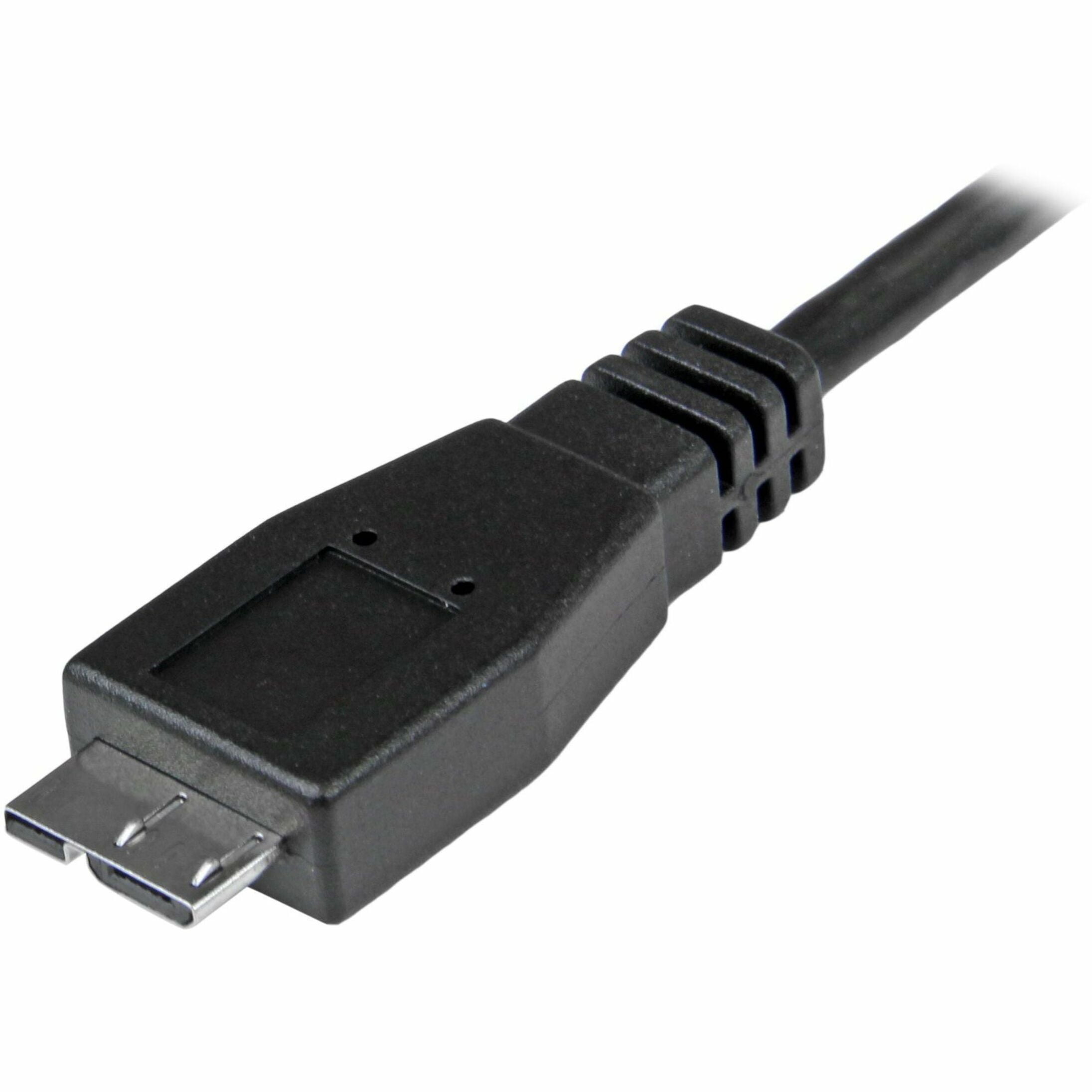 StarTech USB31CUB1M USB C to Micro USB Cable  - 3 ft. / 1m - USB 3.1 -  10Gbps -  Micro USB Cord - USB Type C to Micro USB Cable