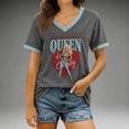 thumbnail image 5 of Vintage Dolly V‑Neck Shirt, Parton Memorial T‑Shirt, Country Legend Tee, Nashville Western Shirt, Retro Country Singer Graphic Tee S, 5 of 5